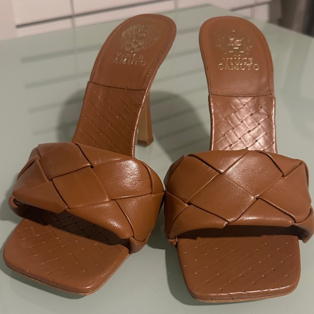 Vince Camuto Brown Women's Mules